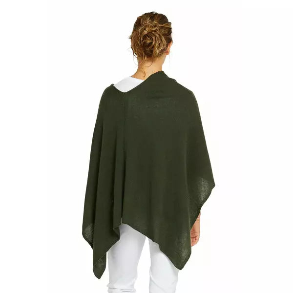 Esperance & Co | Classic Cashmere Topper | Olive