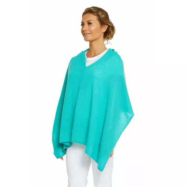 Esperance & Co | Classic Cashmere Topper | Seashore