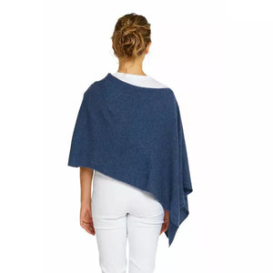 Esperance & Co | Classic Cashmere Topper | Denim